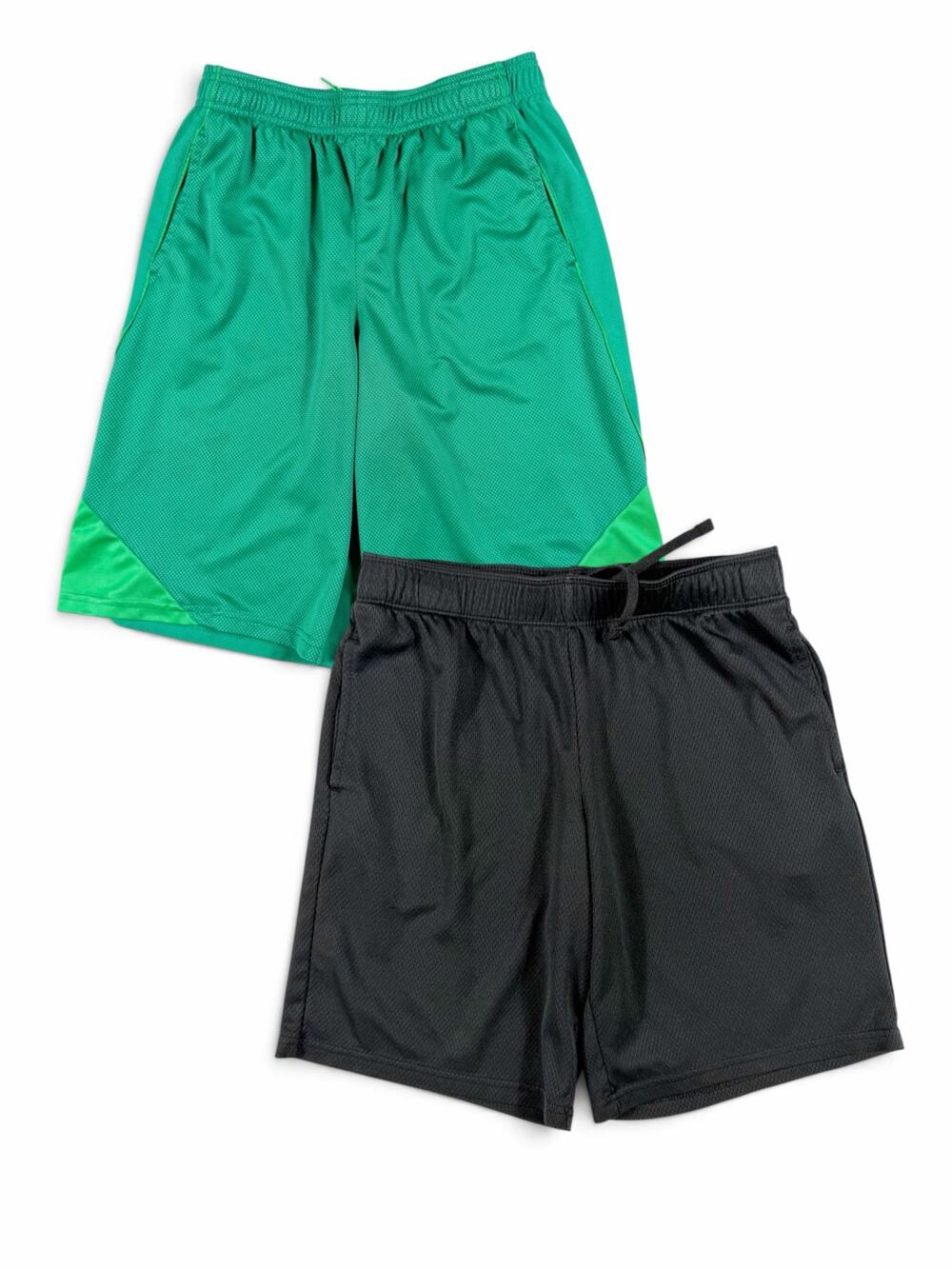 Champion C9 All in Motion Boys Mesh Athletic Shorts 2 Black Green size 16 XL